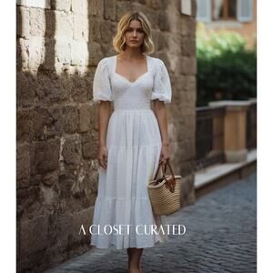 Mille Maja Maxi Dress Medium White